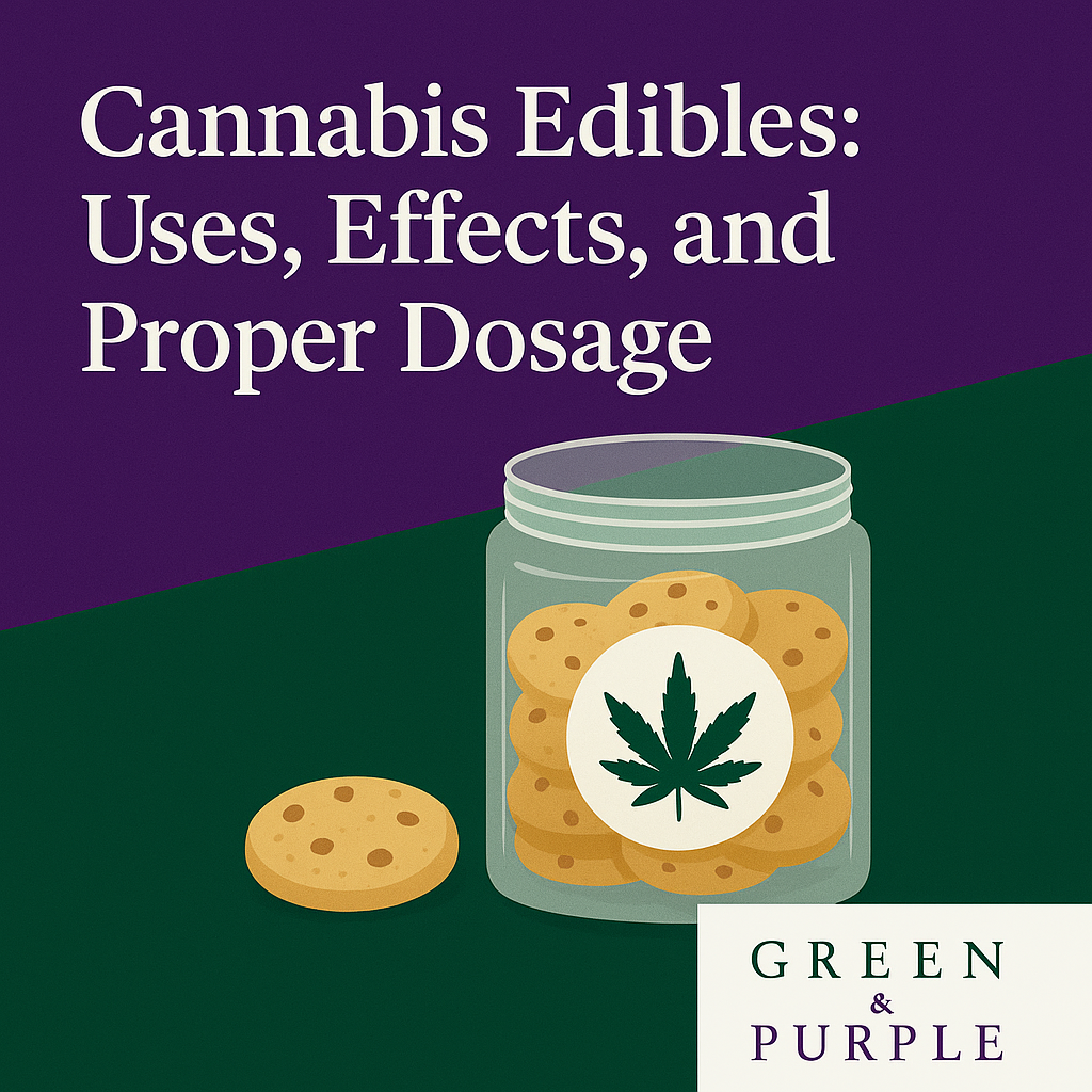 Cannabis Edibles: Uses, Effects, and Proper Dosage
